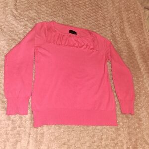 Attention Women's Sweater in Bright Pink
